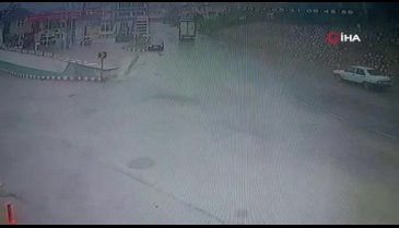 Bursa'da facia böyle teğet geçti