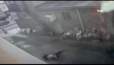Arkadaşlarıyla sohbet ederken camdan düştü