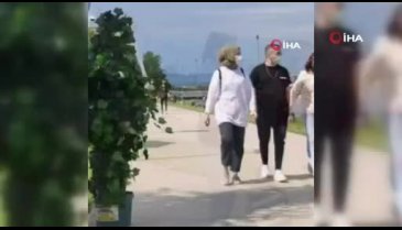 Bursa'da ağaçtan adam hem güldürdü, hem korkuttu