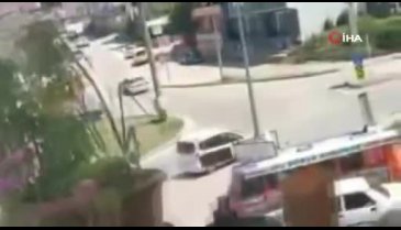 Bursa'da çalıntı araçla drift kamerada!
