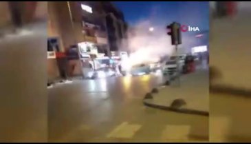 Asker eğlencesinde polisi görünce kaçtılar