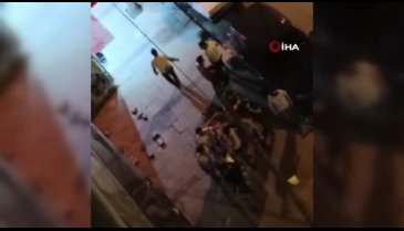 İki grup arasında çıkan kavgayı bekçiler ayırdı