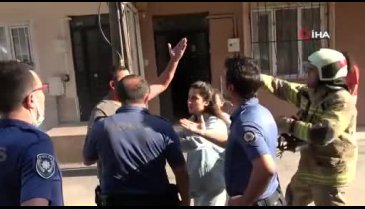 Bursa'da önce evi yaktı, sonra polise satır ve bıçakla direndi