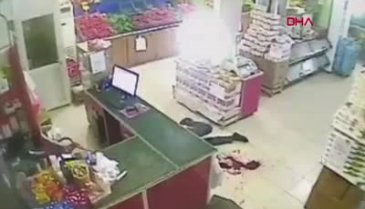 Markette dünürlerini taradı! Market sahibi öldü
