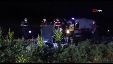 Taziye dönüşü feci kaza