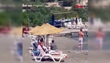Büyük tepki çekmişti! Sahile inen pilot konuştu