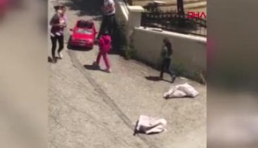 Kızının akülü aracına kağıt toplayıcı çocukları bindirdi