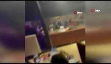 Beyoğlu'nda eğlence mekanlarına korona virüs baskını kamerada