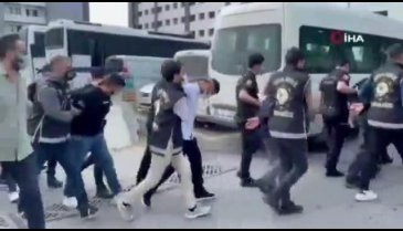 İstanbul'da 'Karagümrük' çetesi üyeleri adliyeye sevk edildi