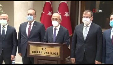 Hazine ve Maliye Bakanı Elvan'dan Bursa'da mesaisi