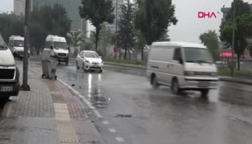 Bursa'da sağanak yağış