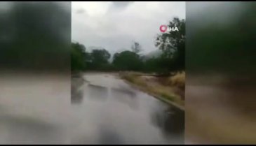 Sel gelince kaçacak yer aradılar