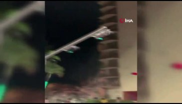 ABD'de felaket! Florida'da bina çöktü, enkaz altında kalanlar var!