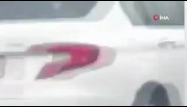 Otomobil, TEM Otoyolu'nda ters yönde hızla ilerleyerek tehlike saçtı