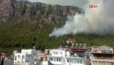 Antalya'daki yangınlarda bin dönüm alan küle döndü