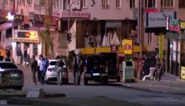 Polis kontrol noktasına ateş açıldı