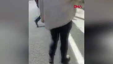Takla atan araçtan kurtulan sürücünün ilk isteği şoke etti!
