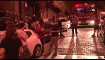 Feci ölüm: İki bina arasındaki boşluğa düşen kadın can verdi