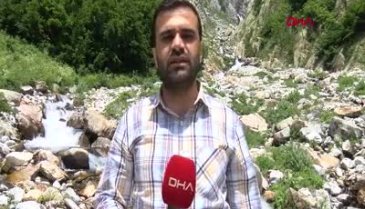 Bursa'da siyah akan Nilüfer Çayı kaynağında, içilebilecek kadar temiz