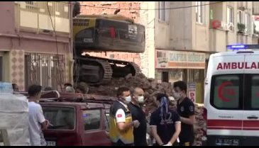 Bursa'da yıkım çalışmasında feci şekilde can verdi!
