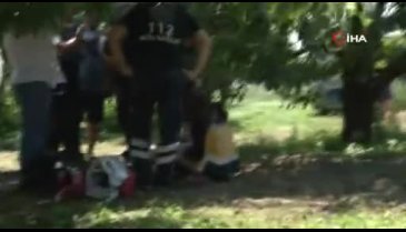 Bursa'da eğitim uçağı havalimanı yerine meyve bahçesine indi! 2 kişi hafif yaralı