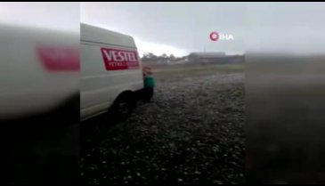 Haziran ayında, ceviz büyüklüğündeki dolu şoke etti!
