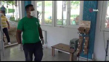 Bursa'da 1 litre atık yağ getirene 5 litre memba suyu hediye