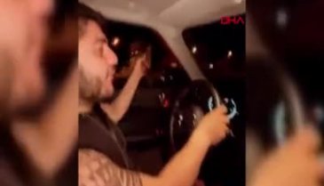 Murat Övüç'ün oğlu trafikte terör estirdi! Elinde silahla...