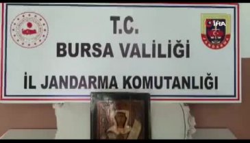 Bursa'da tarihi eser kaçakçılığı: 2 gözaltı