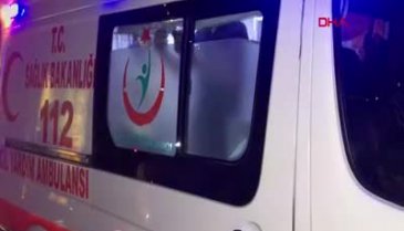 Bursa'da önce direğe çarptı sonra da metrelerce savruldu