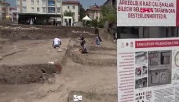 Bilecik'te apartman bahçesinde bulundu!