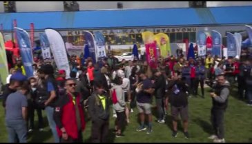 Bursa'da zirvedeki dev maratonda renkli final