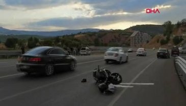 Korkunç kazada kolu koptu!