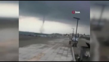 İskenderun Körfezi'nde hortum paniği