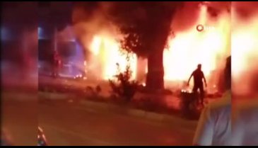 Bursa'da giyim mağazasındaki yangında dehşet dakikaları -2