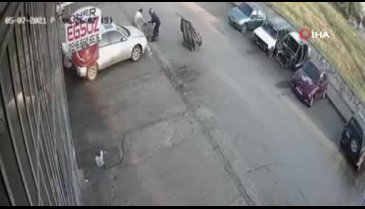 Bursa'da mazgallar ve çöp kutuları böyle çalındı