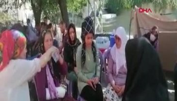 Katlettiği eşini 7 yaşındaki kızlarını öldürmekle tehdit etmiş