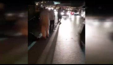 Bursa'da alkollü sürücü kağıt toplayıcısına çarptı