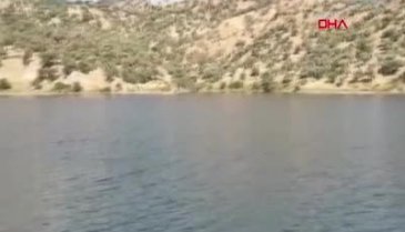 Çocuklarının gözü önünde atladı!