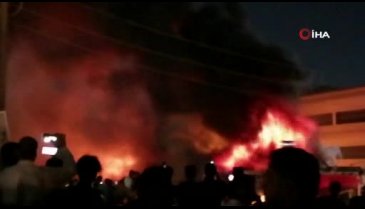 Irak'ta pandemi hastanesinde yangın! Çok sayıda ölü var...