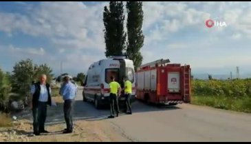 Bursa'da servis midibüsü dereye uçtu