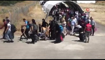 Suriyelilerin bayram tatili sıcaklık dinlemiyor