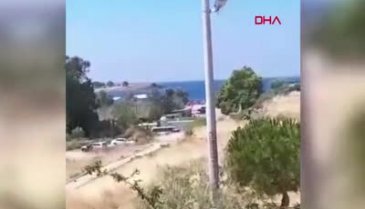 Motosikletiyle seyir halindeyken silahlı saldırıya uğradı!