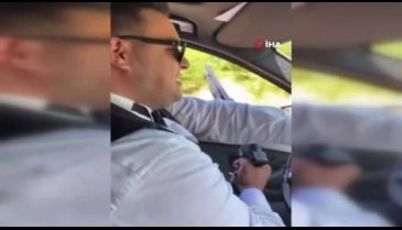 Damattan maganda şov! O anları sosyal medyada paylaştı