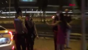 Kaza yapan kadın ortalığı birbirine kattı: Sen kimsin?