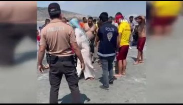 Serinlemek için Salda Gölü'ne giren genç, boğuldu