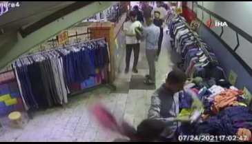 Hırsızlık şüphelisine meydan dayağı