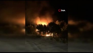 Bursa'da bağ evi yandı!