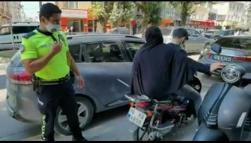Bursa'da polisten alkışlanacak hareket!