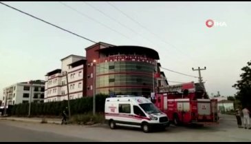 Bursa'da rehabilitasyon merkezinde yangın çıktı!
